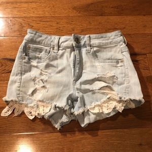 American Eagle shorts high rise shorite size 4